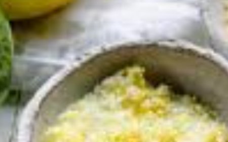 Add Salt to Lemon Peel and You Will Thank Me