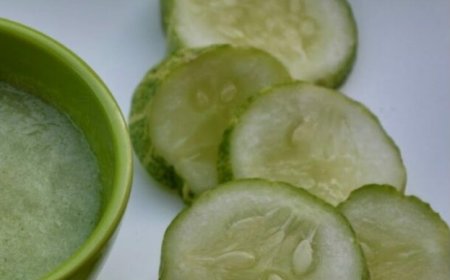 Homemade Cucumber Night Cream for Face and Body
