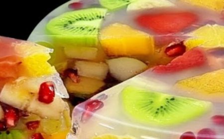 Quick and Healthy Fruit Jelly Dessert: No Gelatin, No Baking, Just Water and Fruit!