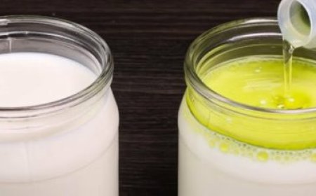 Pour Olive Oil into Milk: A Simple and Delicious Homemade Alternative