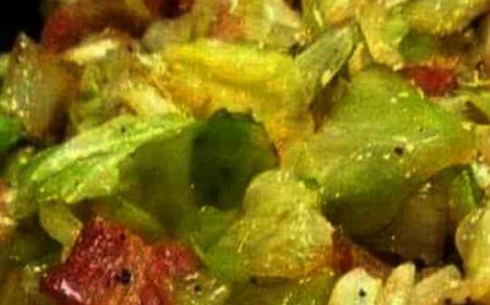 FRIED CABBAGE AND BACON WITH ONION