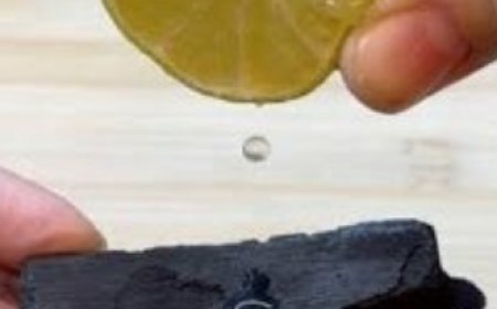 Mix Charcoal with Lemon and See What Happens