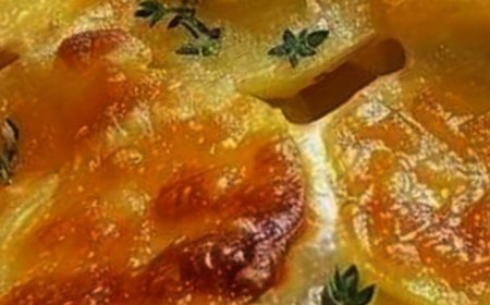 Recette de pommes de terre crémeuses gratinées