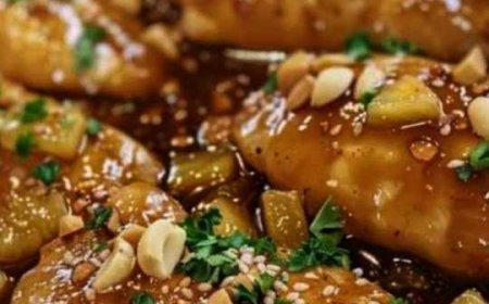 My Hawaiian neighbor brought this dish over, and we devoured it!