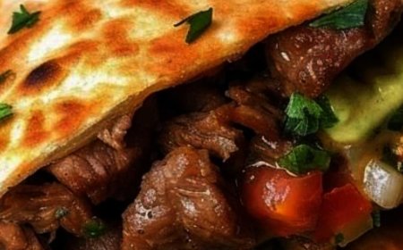 Loaded Steak Quesadilla
