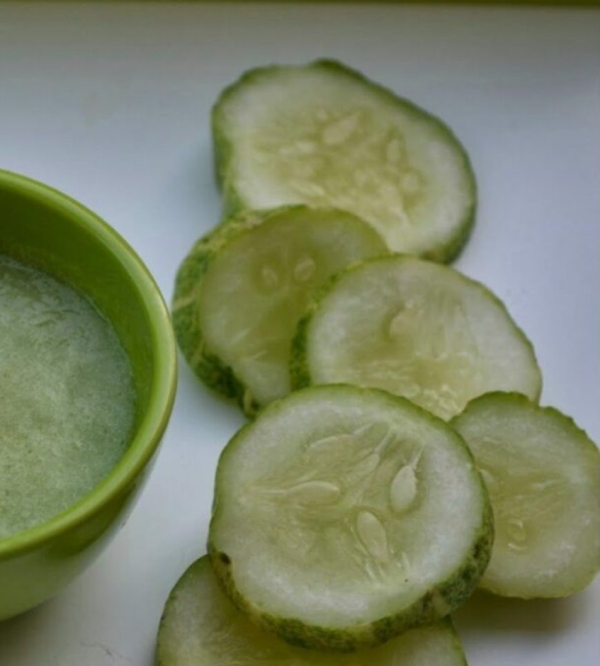 Homemade Cucumber Night Cream for Face and Body