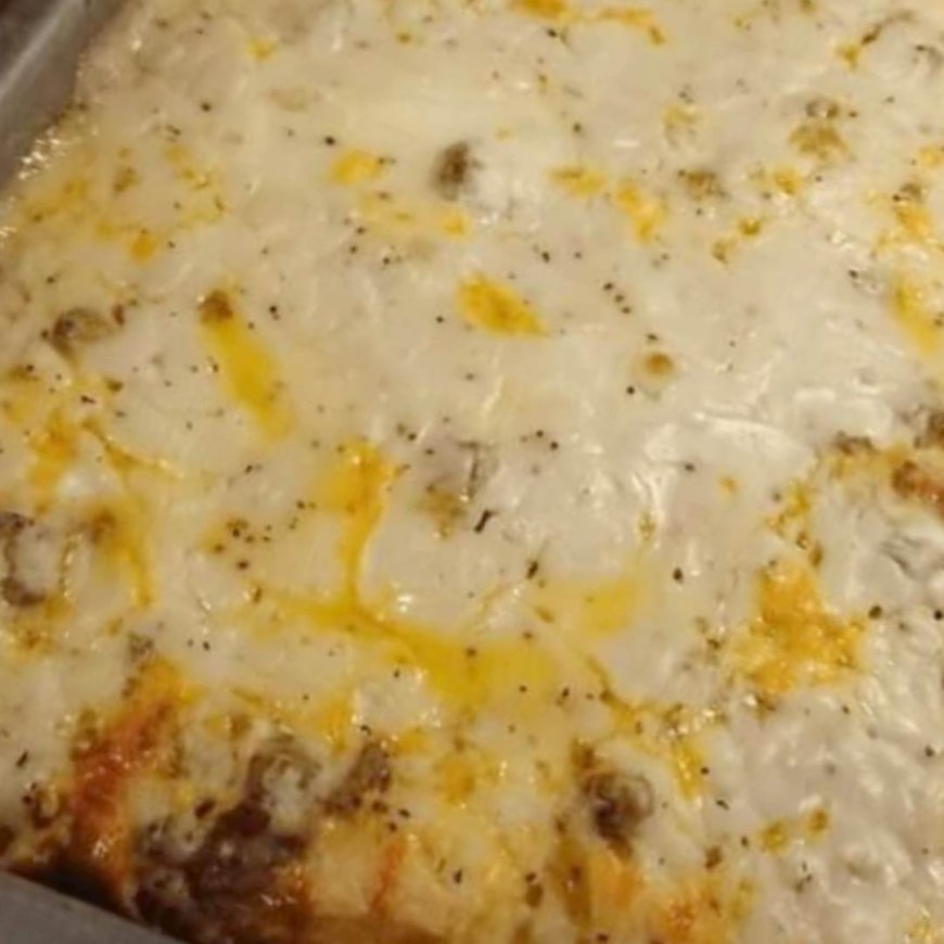 Biscuits and Gravy Casserole