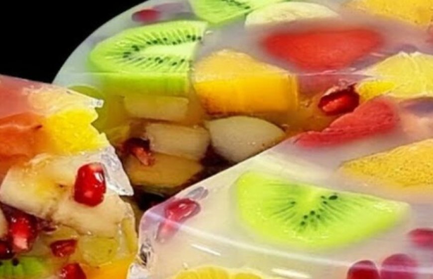 Quick and Healthy Fruit Jelly Dessert: No Gelatin, No Baking, Just Water and Fruit!