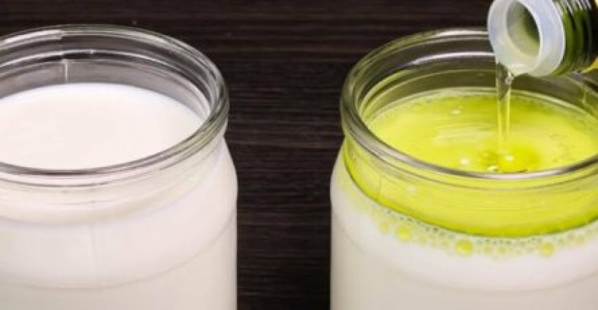 Pour Olive Oil into Milk: A Simple and Delicious Homemade Alternative