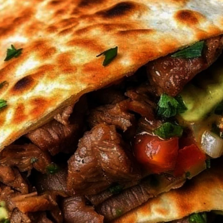 Loaded Steak Quesadilla