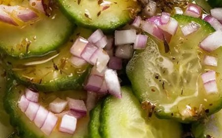 How to Make New York Deli Cucumber Salad without Using Sugar