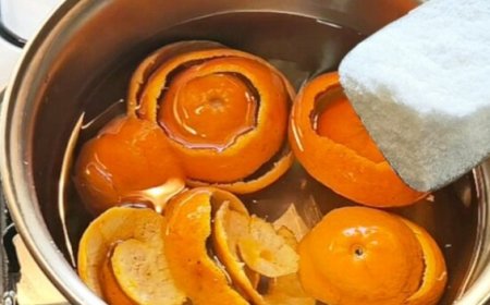 Discover the Magic of Boiled Orange Peel and Salt: A Natural Kitchen Wonder