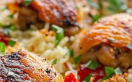 Italian Chicken Rice Casserole