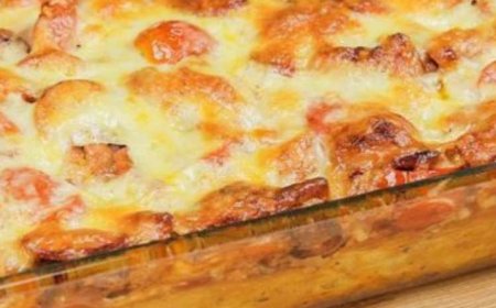 baked chicken with bell pepper