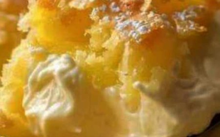 4 Ingredients Lemon Cream Cheese Dump Cake Save
