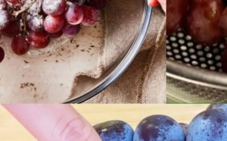 A Handy Trick to Thoroughly Clean Grapes and Remove Pesticide Residues