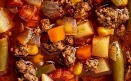 VEGETABLE BEEF SOUP