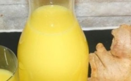 Drink This Every Morning and Feel Energized: Ginger Shot Recipe