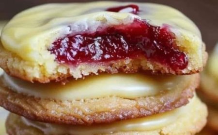 Delicious Lemon Cherry Cookies
