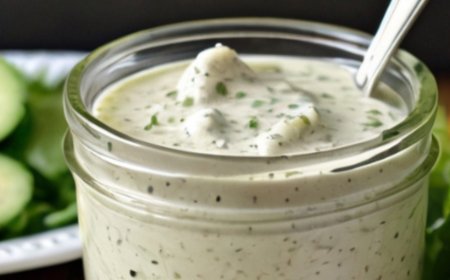 homemade ranch salad dressing