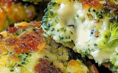 Broccoli Cheese Patties