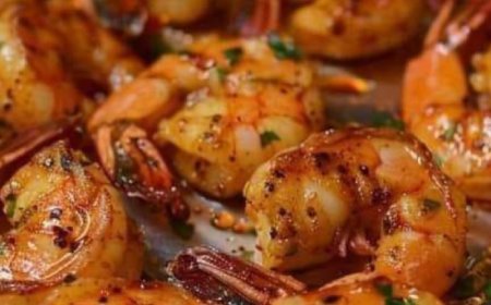 Crevettes rôties épicées : un délice de fruits de mer savoureux et facile