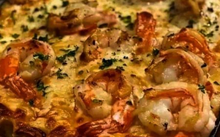 *Shrimp Alfredo Lasagna*