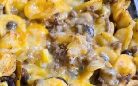 Basic Taco Pasta Casserole
