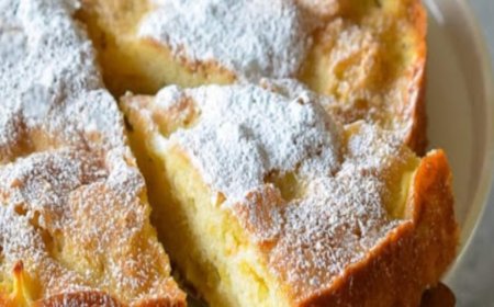 Cake made with apples and rum.