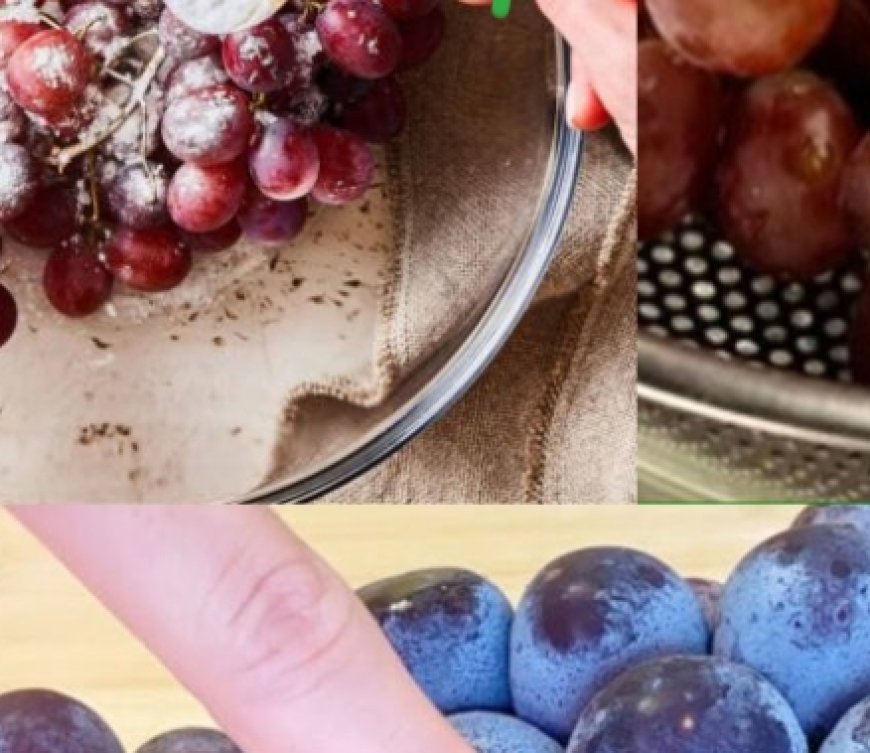 A Handy Trick to Thoroughly Clean Grapes and Remove Pesticide Residues