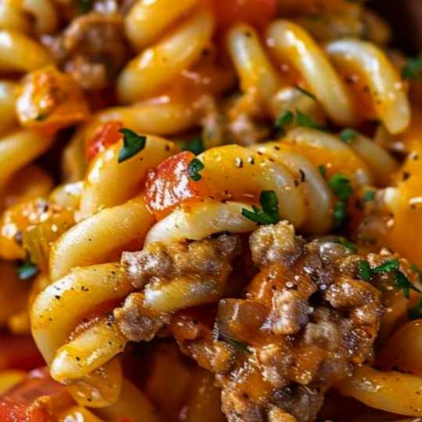 Recipe for Taco Pasta to Make at Night