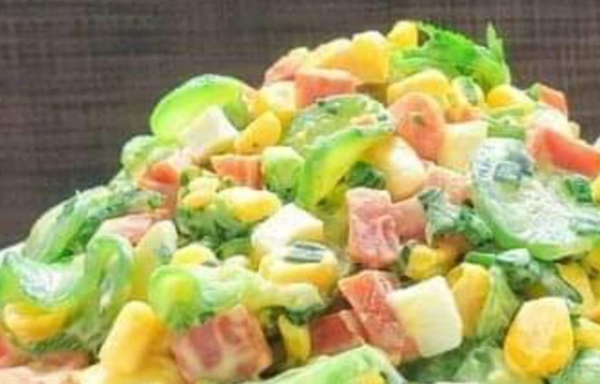 Cucumber and Corn Salad