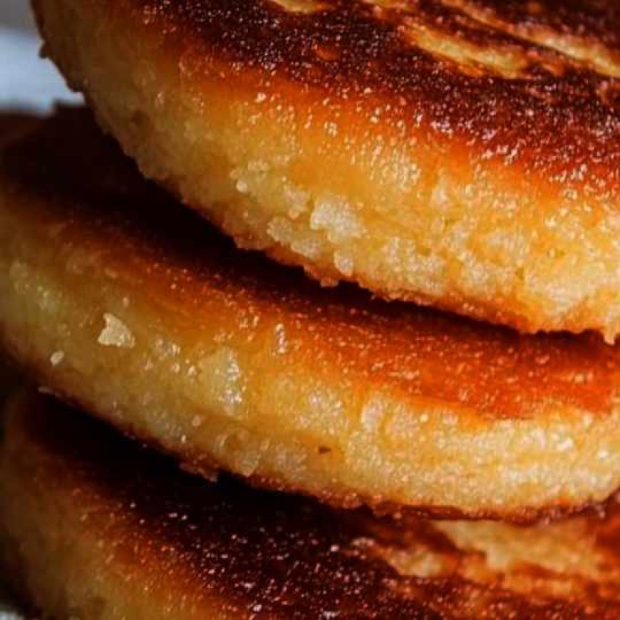 Southern-style cornmeal pancakes