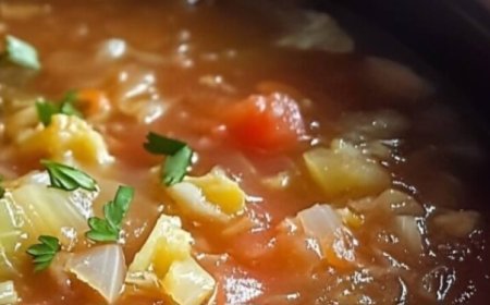 Cabbage Fat-Burning Soup