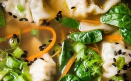 Easy Dumpling Soup