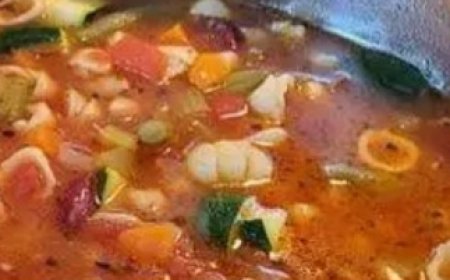 Hearty Vegetable Pasta Soup Recipe