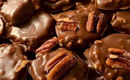 Chocolate Cranberry Pecan Drops