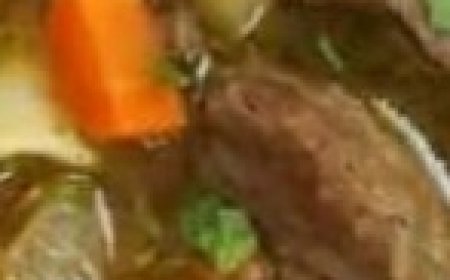 Simple Beef Noodle soup