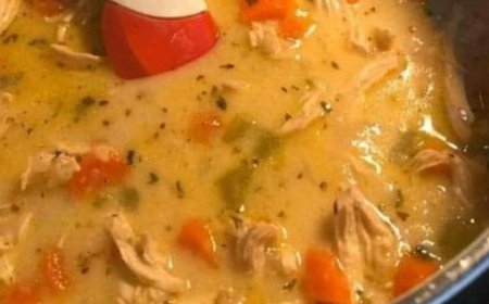 Ranch Chicken and Rice Soup