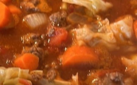 Easy Cabbage Soup Recipe