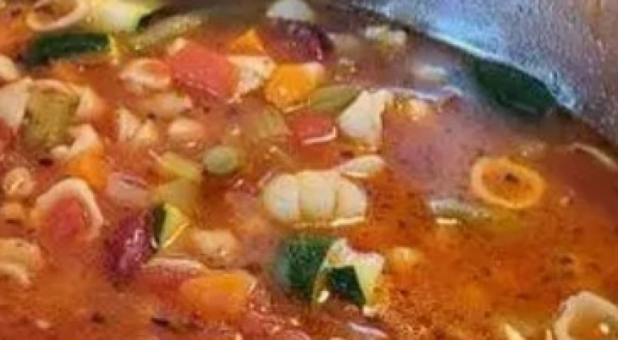 Hearty Vegetable Pasta Soup Recipe