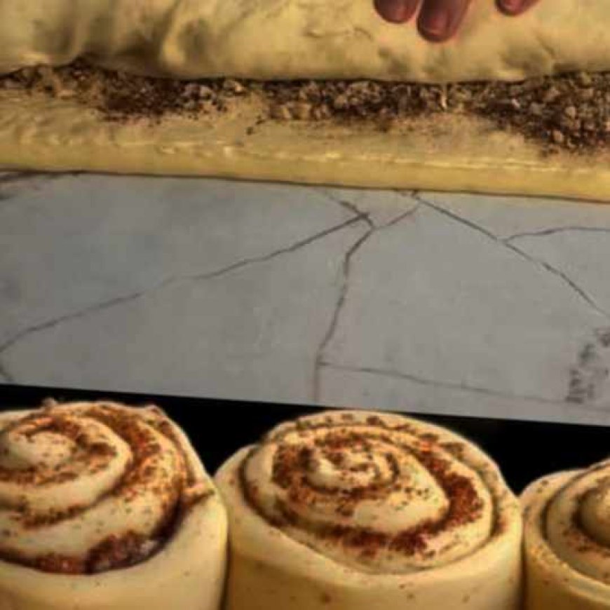 Soft and Fluffy Cinnamon-Walnut Rolls with Cream Cheese Frosting