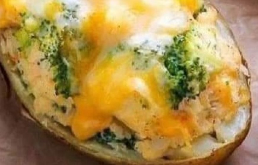 Broccoli and Cheddar Potatoes