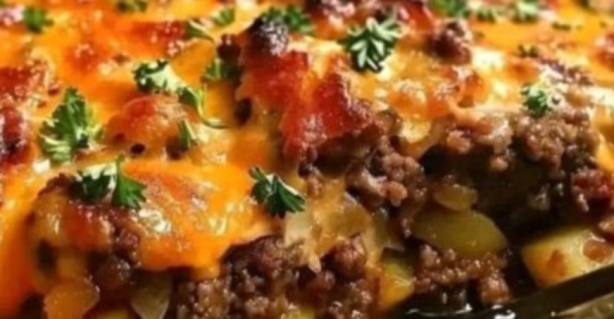 Cowboy Steak and Potato Casserole