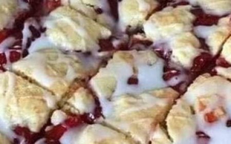 CHERRY BARS RECIPE