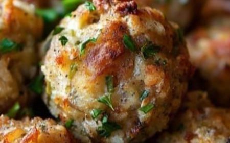 Balls of stuffing for turkey Ingredients: