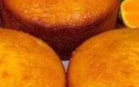 Egg-Free and Super Fluffy Orange Cake