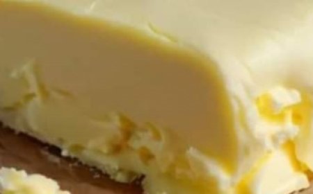 Homemade Butter: Just 1 Ingredient!  Healthier and Cheaper than Store-Bought – Simple Recipe!