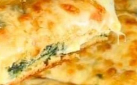 Spinach and Cheese Savory Baked