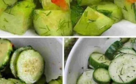 Refreshing Cucumber Salad: A Simple Addition to Your Daily Lunch